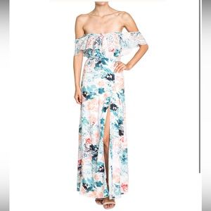 Lovers + Friends Anemone Paradise Floral Eyelet Dress